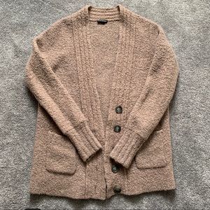 Club Monaco camel wool cardigan